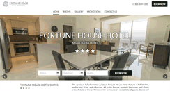 Desktop Screenshot of fortunehousehotel.com